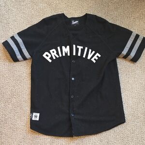 Primitive Kids Black and Gray Jersey